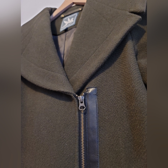 Spiewak & Sons - Montgomery Wool Coat - Size S - Army Green - Picture 2 of 8